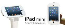ipad mini lock, ipad mini enclosure, ipad mini kiosk, ipad mini POS, ipad mini security